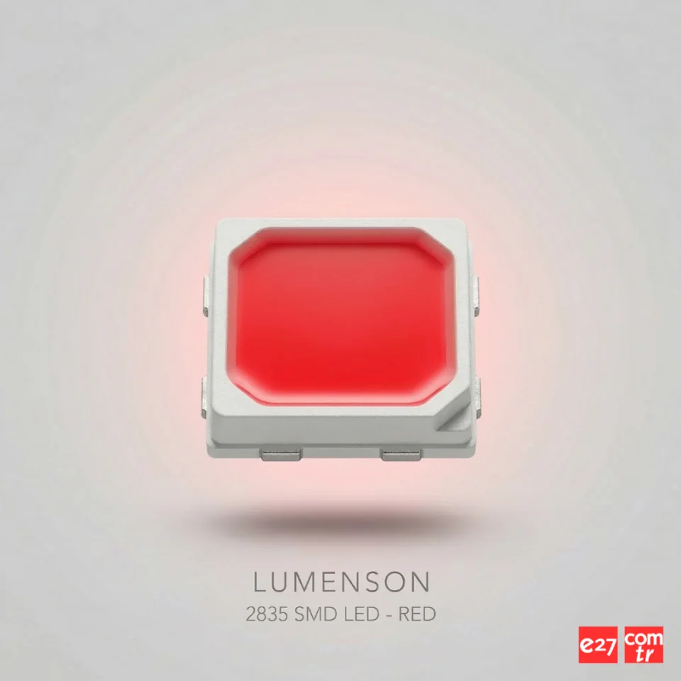 Lumenson Kırmızı 2835 SMD LED chip özgün ürün görseli